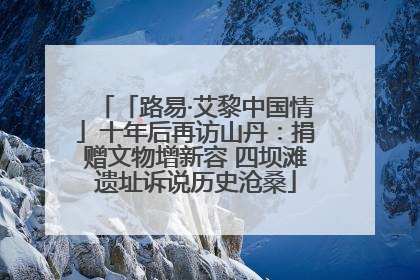 「路易·艾黎中国情」十年后再访山丹：捐赠文物增新容 四坝滩遗址诉说历史沧桑