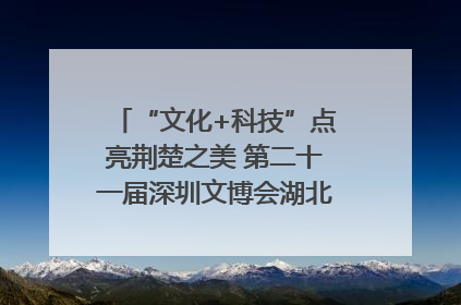 “文化+科技”点亮荆楚之美 第二十一届深圳文博会湖北馆抢“鲜”看