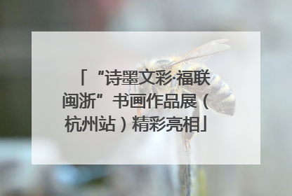“诗墨文彩·福联闽浙”书画作品展（杭州站）精彩亮相