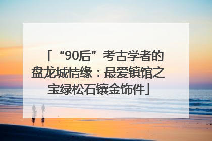 “90后”考古学者的盘龙城情缘：最爱镇馆之宝绿松石镶金饰件