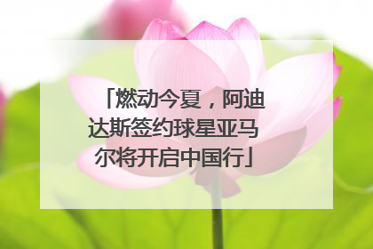 燃动今夏，阿迪达斯签约球星亚马尔将开启中国行