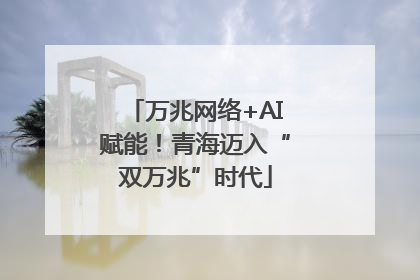 万兆网络+AI赋能！青海迈入“双万兆”时代