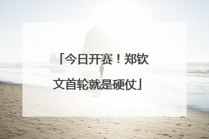 今日开赛！郑钦文首轮就是硬仗