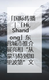 国际传播｜「Hi,Shandong」东营城市推介展亮相“从蒙马特到加里波第”文化节
