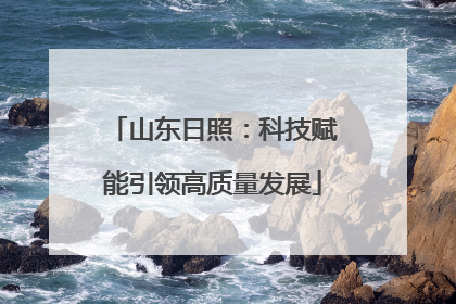 山东日照：科技赋能引领高质量发展