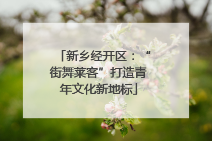 新乡经开区：“街舞莱客”打造青年文化新地标