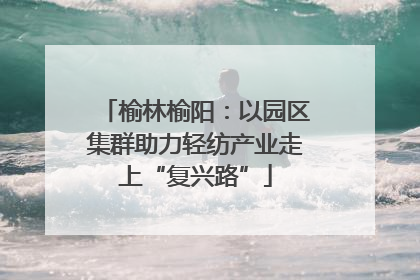 榆林榆阳：以园区集群助力轻纺产业走上“复兴路”