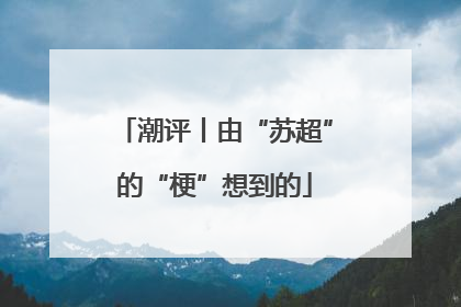 潮评丨由“苏超”的“梗”想到的