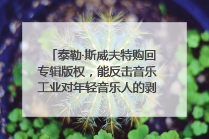 泰勒·斯威夫特购回专辑版权，能反击音乐工业对年轻音乐人的剥削吗？｜文化周报
