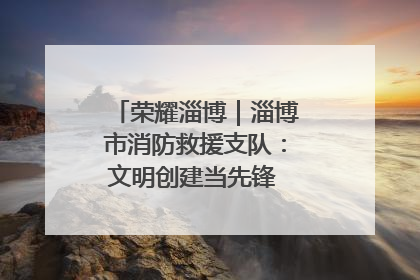 荣耀淄博｜淄博市消防救援支队：文明创建当先锋 蓝焰映红建新功