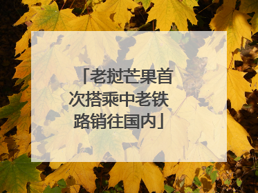 老挝芒果首次搭乘中老铁路销往国内
