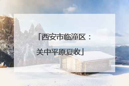 西安市临潼区：关中平原夏收