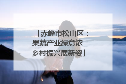 赤峰市松山区：果蔬产业绿意浓 乡村振兴展新姿