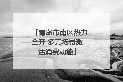 青岛市南区热力全开 多元场景激活消费动能