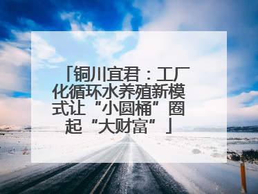 铜川宜君：工厂化循环水养殖新模式让“小圆桶”圈起“大财富”