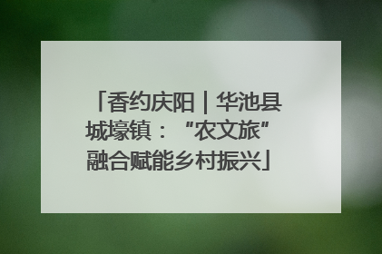 香约庆阳｜华池县城壕镇：“农文旅”融合赋能乡村振兴