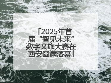 2025年首届“智见未来”数字文旅大赛在西安圆满落幕