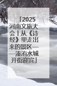 2025河南文旅大会丨从《诗经》里走出来的景区——溱洧水城开街迎宾