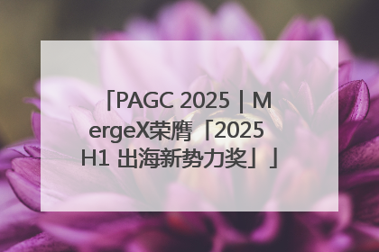 PAGC 2025｜MergeX荣膺「2025 H1 出海新势力奖」
